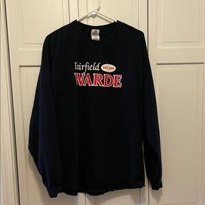 Fairfield Warde High School Black Long-Sleeve T-Shirt